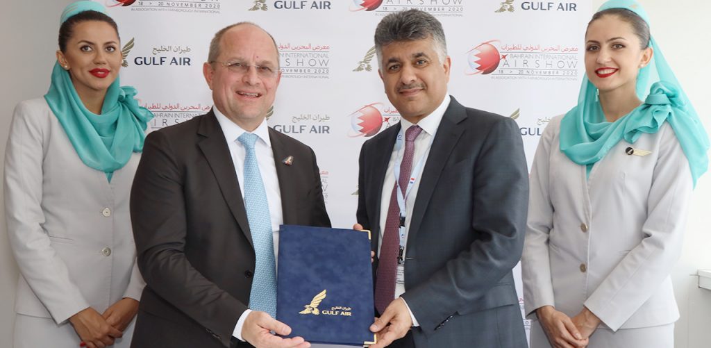 Gulf Air Signed Up as the Official Carrier of the Bahrain International Airshow 2020/22