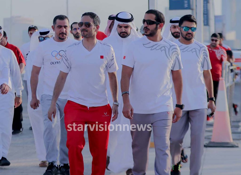 Shaikh Khalid bin Hamad attends Olympic Day