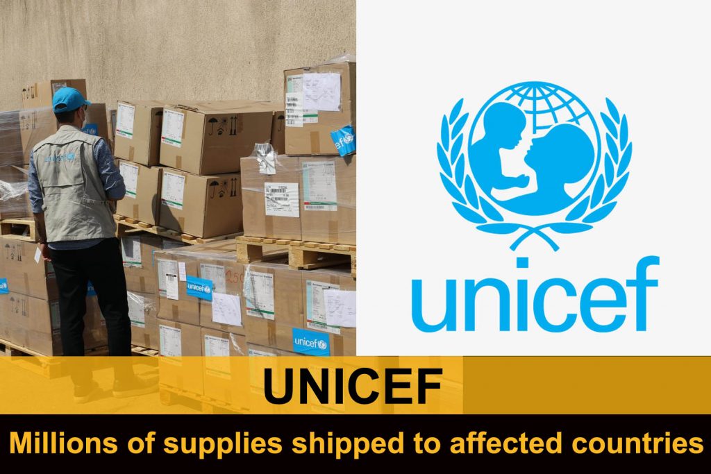 UNICEF: Millions of supplies shipped to affected countries