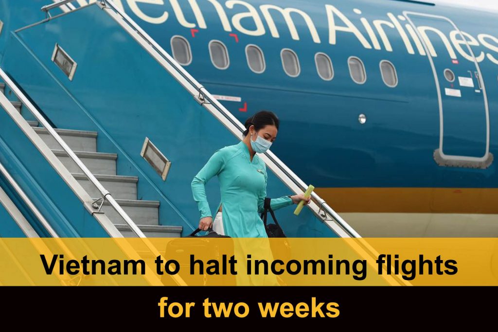 Vietnam to halt incoming flights for two weeks over coronavirus concerns