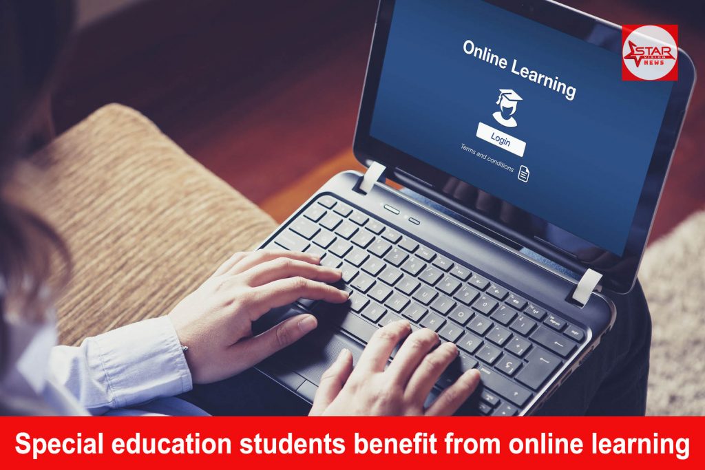 Special education students benefit from online learning