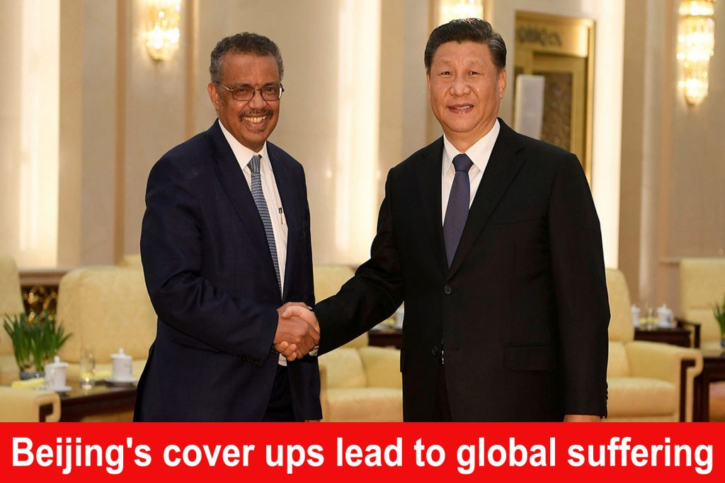 Beijing’s coverups lead to global suffering