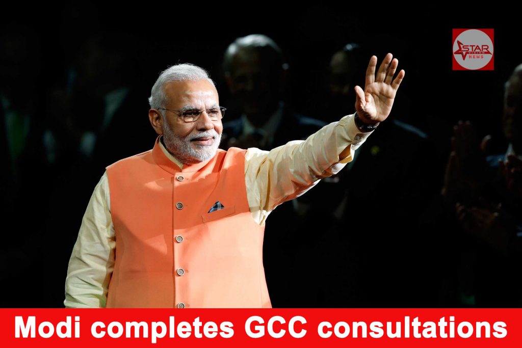 Indian PM Narendra Modi completes GCC consultations