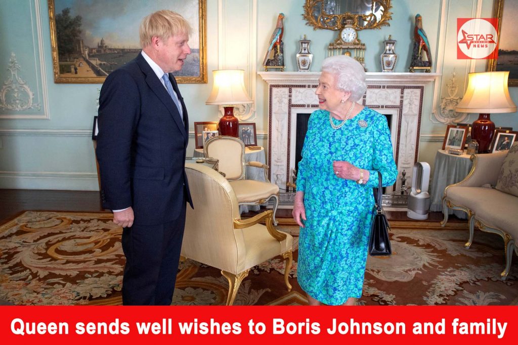 Queen sends well wishes to Boris Johnson and his family