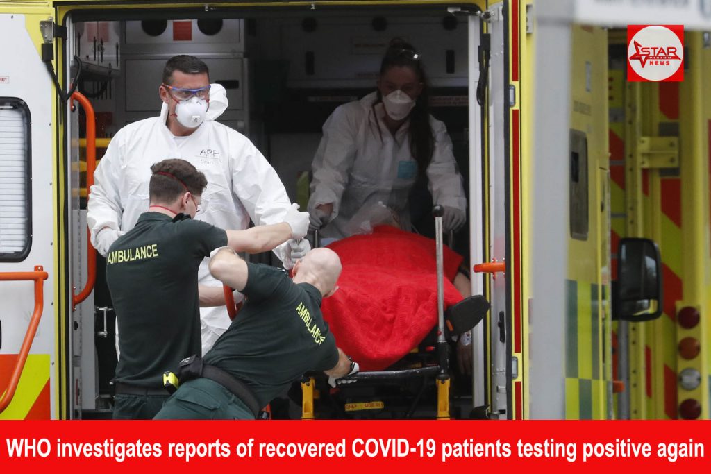 WHO investigates reports of recovered COVID-19 patients testing positive again