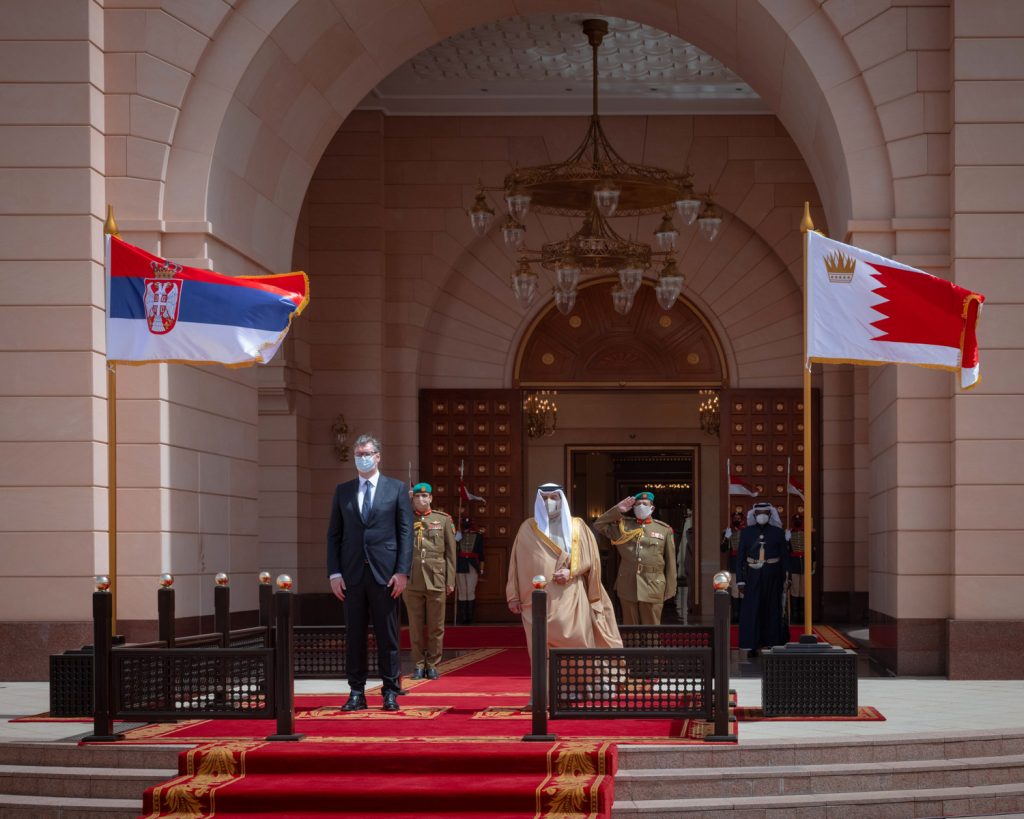 HM King receives Serbian President, asserts need to boost bilateral cooperation