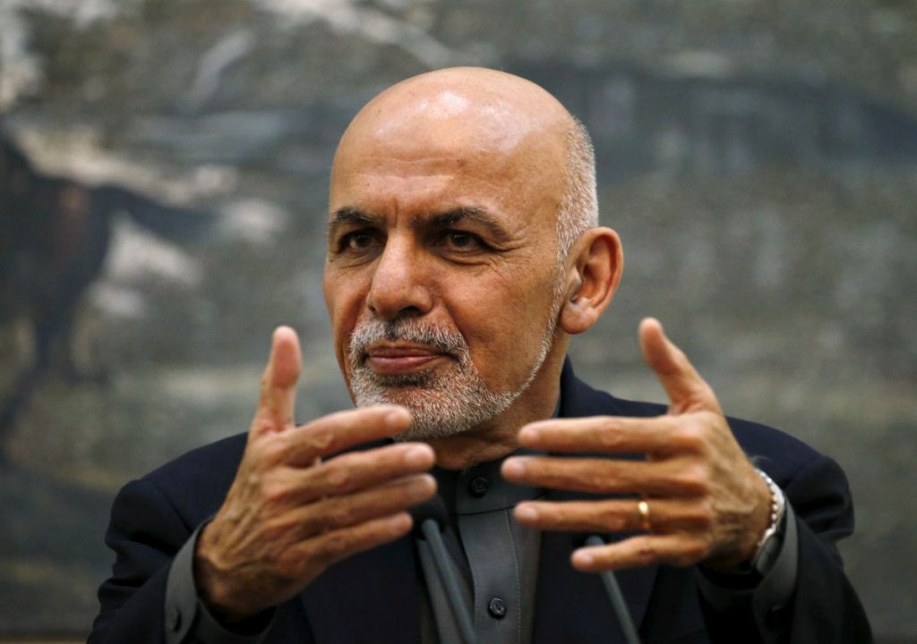 Afghan president Ghani says he left country in order to avoid bloodshed