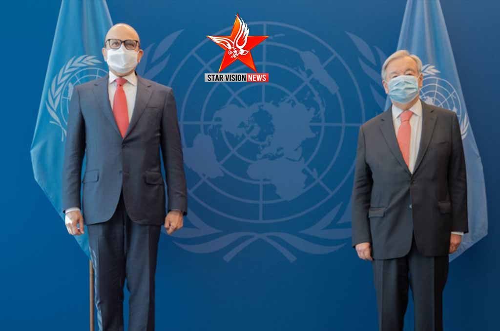 Foreign Minister meets UN Secretary General