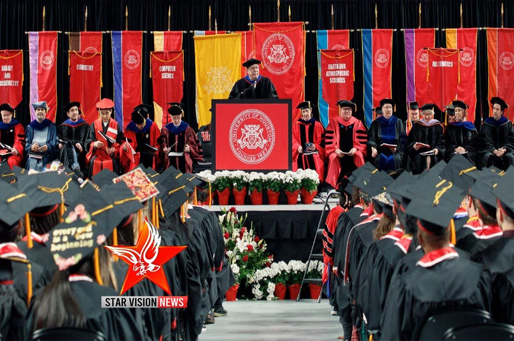 The University organized a Commentary Ceremony and a Graduation Ceremony