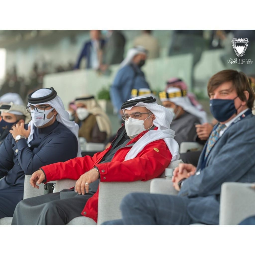 HRH the Crown Prince and Prime Minister attends the Crown Prince’s Cup 2022