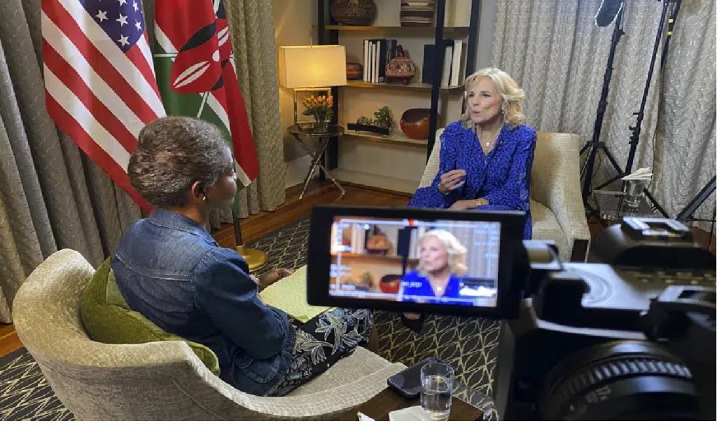 Biden ready to run, US first lady says