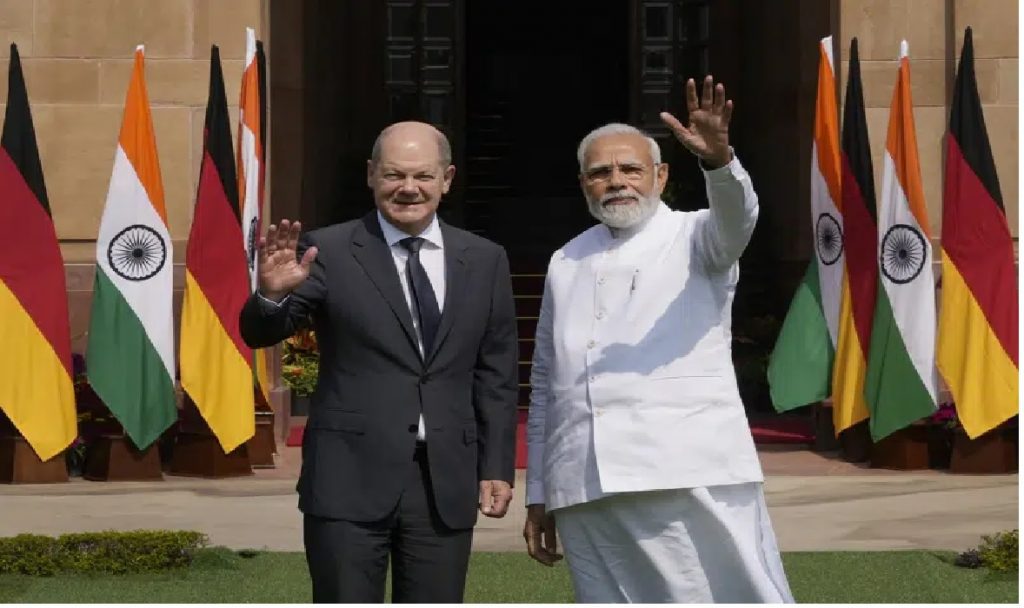 German leader seeks Indian support for Russia’s isolation