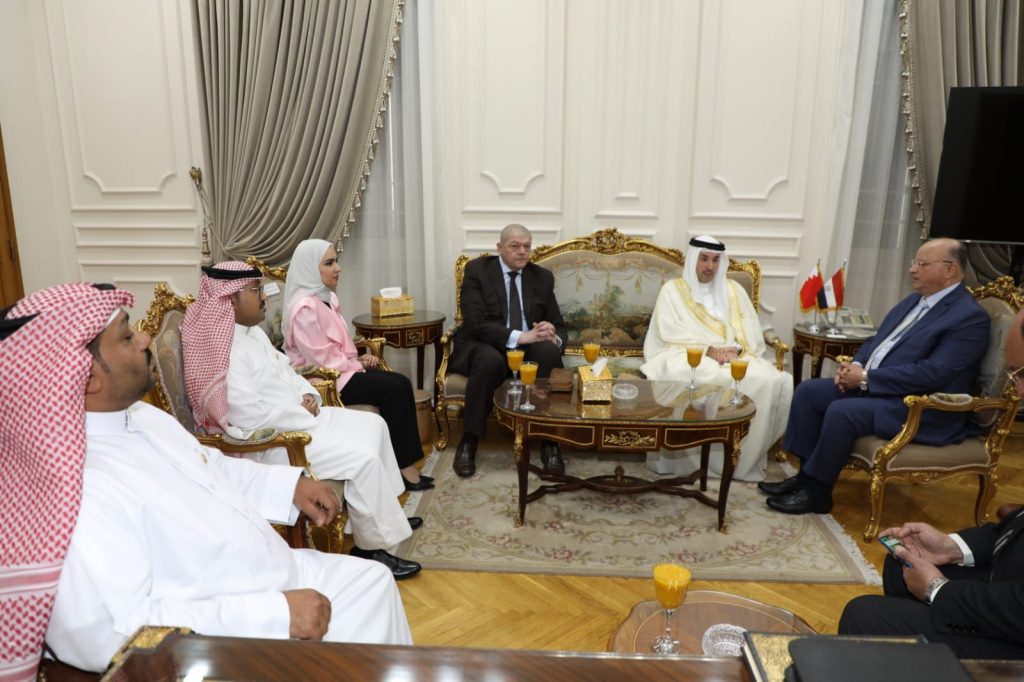 Capital Governor meets his Egyptian counterpart