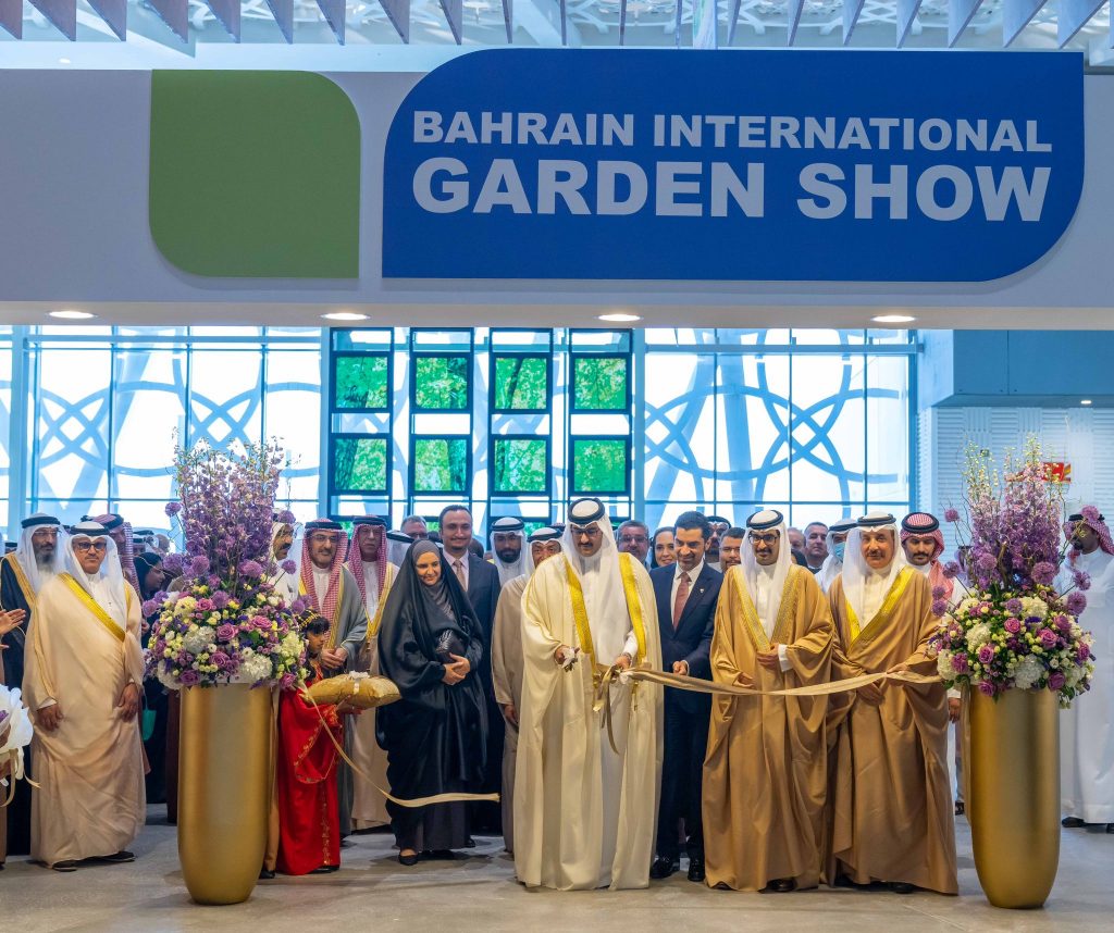 HH Shaikh Isa bin Salman bin Hamad Al Khalifa inaugurates the 2023 Bahrain International Garden Show
