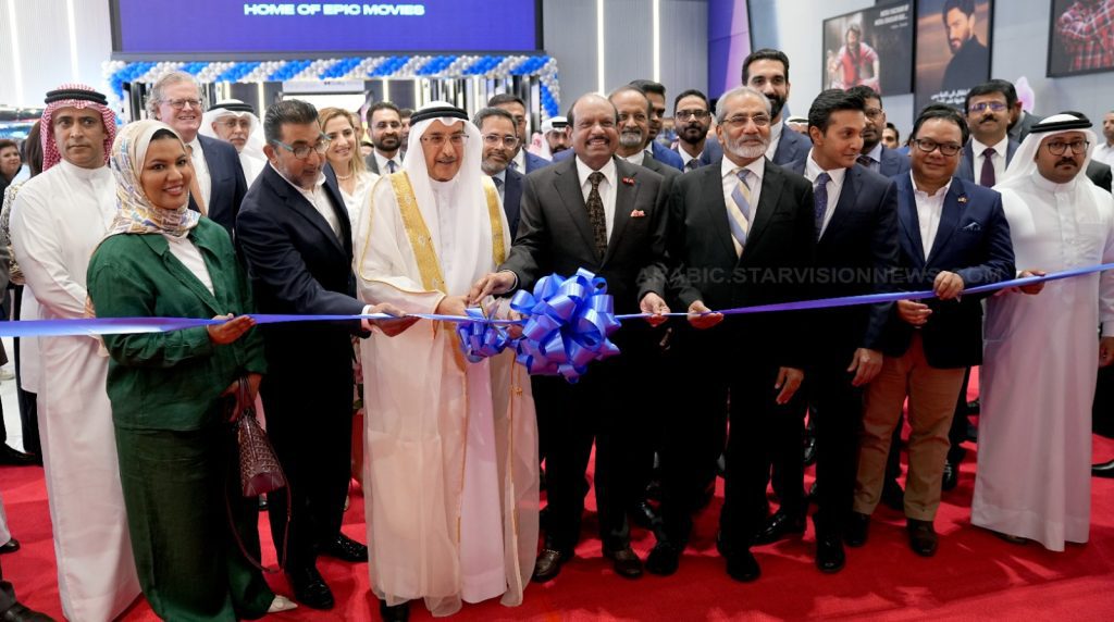 H.E. Shaikh Khalid Bin Abdulla Al Khalifa inaugurated the EPIX Cinema in Dana Mall